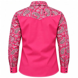 Vêtements de travail ignifuges OEM, chemise de soudage en coton occidental à manches longues résistante aux flammes pour hommes - Product Image 3