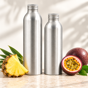 Botellas de aluminio personalizadas para envasado de jugos con tapas de rosca para marcas de bebidas de etiqueta privada - Product Image 6