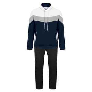 Conjunto Deportivo Informal de Alta Calidad para Hombre, Sudadera con Capucha y Pantalones Lisos, Logotipo Personalizado por Sublimación, Conjunto Deportivo - Product Image 5