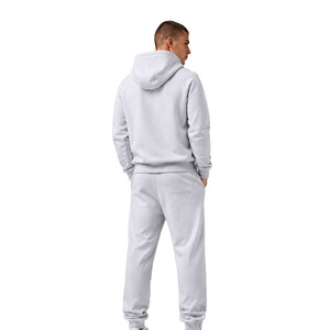 Conjuntos de Sudadera con Capucha y Pantalones Deportivos de Algodón para Hombre, Color Sólido, Parche de Marca Personalizado en TPU, Felpa Gruesa, Ropa Urbana de Lujo, Venta al Por Mayor de Fábrica - Product Image 4