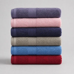 Serviette en tissu éponge doux à boucles denses pour une absorption rapide de l'humidité, texture moelleuse et utilisation quotidienne confortable, haute qualité - Product Image 6