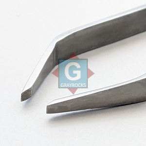 Pince à épiler miniatures en acier inoxydable de qualité industrielle, 6,5 cm, outils de précision pour petits flacons et composants délicats - Product Image 4