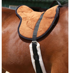 Faux Sheepskin Half Saddle Pad Horse Riding Shock Absorbing Saddle Liner <b>Equestrian</b> Equipment - Product Image 6