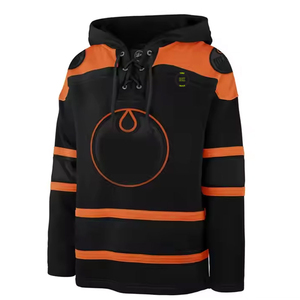 Unisex Design Men's Comfortable Jersey Hoodie for All Seasons Custom With OEM <b>Ice</b> Hockey Team Name Fashionable for Layering - Product Image 1