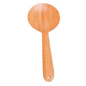 Espátula de madera de neem natural EcoCraft – Espátula de cocina antiadherente hecha a mano con mango largo para cocinas modernas - Product Image 5