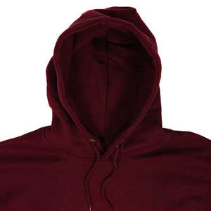 Sudadera con Capucha Casual Versátil de Estilo Urbano, Holgada, con Patrón Sólido, de Forro Polar Suave, Corte Regular, Talla Grande, con Etiqueta Personalizada - Product Image 4