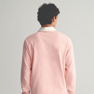 Polo de rugby à manches longues pour homme - Durable, confortable et idéal pour les tenues décontractées et les amateurs de rugby - Product Image 4