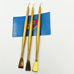 Herramienta Profesional para Lifting de Pestañas, Cepillo Separador en Forma de Y para Permanente de Pestañas, Color Dorado, Venta al Por Mayor OEM - Product Image 5