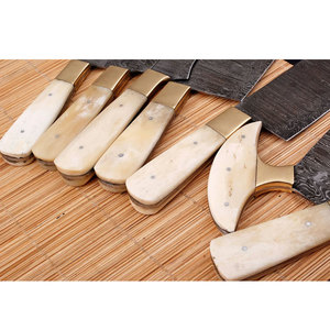 Damascus Steel <b>Kitchen</b> Knife Set Designed For Practical <b>Kitchen</b> Use With Comfortable Grip And Clean Design - Product Image 4