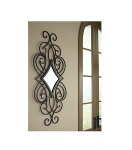 Decoración de pared de metal estilo real para interiores de casas de lujo, decoración moderna de hierro para colgar en la pared - Product Image 4