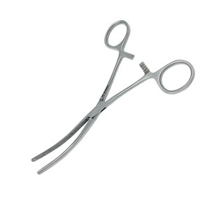 Pinzas Intestinales Doyen de 7 Pulgadas con Curvatura Diagonal y Dientes Dentados, Instrumentos Quirúrgicos Manuales de Acero Inoxidable, Herramientas Médicas de 18 cm - Product Image 4