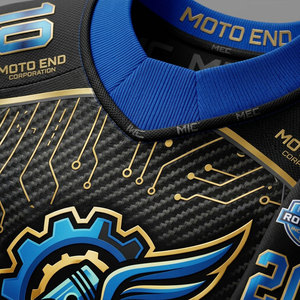 Camisetas de Hockey sobre Hielo Personalizadas Sublimadas para Adultos, Manga Corta, Impresión de Bandera, Uniformes de Equipo Personalizados que Absorben la Humedad - Product Image 5