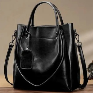 Bolso de Mano de Cuero Vacuno de Diseño Moderno para Mujer, Estilo Verano-Invierno - Product Image 3