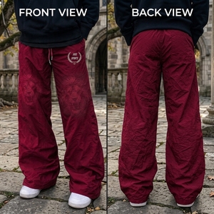 Nylon Baggy <b>Trouser</b> <b>Lightweight</b> Performance Bottoms Designed For Outdoor Adventures <b>Walking</b> Training And Modern Everyday Fashion - Product Image 6