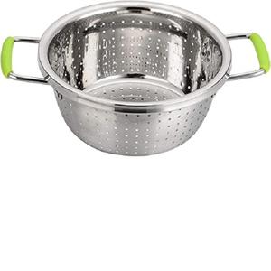 Coladores de metal de calidad garantizada, ideales tanto para comidas pequeñas como para grandes fiestas, que permiten un escurrido sin ensuciar. - Product Image 6