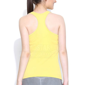 เสื้อกล้ามผู้หญิงขายดี คุณภาพเยี่ยม ระบายอากาศได้ดี สวมใส่สบาย เหมาะสำหรับออกกำลังกาย เป็นมิตรต่อสิ่งแวดล้อม แห้งเร็ว มีโลโก้ด้านหน้า ผลิตจากโพลีเอสเตอร์/คอตตอน - Product Image 3