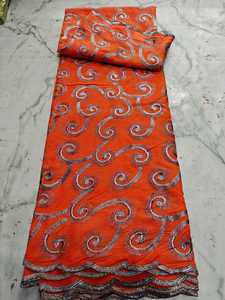 Vente en gros usine : Toub soudanais de haute qualité en voile de coton peigné brodé, respirant, de poids moyen, pour tenue traditionnelle - Product Image 4