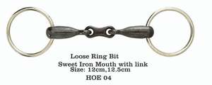 Bocado de Anillas Sueltas Premium para Equitación con Boquilla de Goma, Construcción de Latón Hueco y Hierro Dulce, Servicios OEM y ODM - Product Image 5