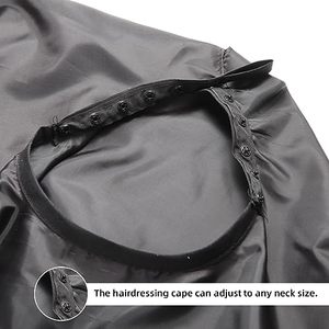 Lot de 5 capes de coiffure personnalisées imperméables pour salon, avec broderie et impression de logo, pour coiffeur et barbier - Product Image 3