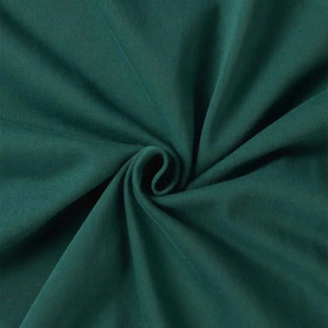 Camiseta de Manga Corta con Cuello Redondo para Hombre, Color Verde, 100% Algodón, Corte Holgado, Color Sólido, Estilo Casual, Marca INDEX - Product Image 4