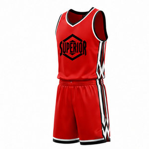 Customizable Basketball Team Apparel Including Performance Jersey and Shorts with Breathable Material and Fade Resistant <b>Colours</b> - Product Image 3