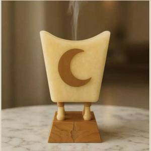 FAIZA CRAFT Wholesale <b>Price</b> Wood Resin Incense Burner Home Decor Premium <b>Sandalwood</b> Acacia Wood Handmade Eco-friendly Aromatic - Product Image 5