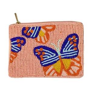 Hermoso Monedero con Cuentas y Bordado Artístico, Elegante Mini Monedero con Cuentas de Semillas y Bordado Artesanal - Product Image 2