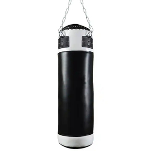 Sacos de Boxeo de Cuero Impresos Personalizados de Alta Calidad, Rellenables con Arena, Resistentes, para Entrenamiento de Boxeo Juvenil, Ecológicos, Venta al Por Mayor - Product Image 1