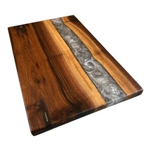 Tabla de Cortar de Resina y Madera de Grado Alimenticio, No Tóxica, Segura para Cocina, Increíble Tabla de Picar de 2 cm de Grosor - Product Image 4