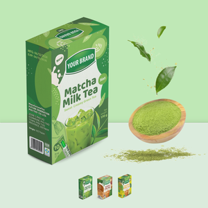 Cajas de Papel Dúplex para Té Instantáneo de Alta Calidad con Logotipo y Diseño Personalizados, Caja de Empaque para Té de Frutas en Polvo, Kombucha, Té de Jengibre - Product Image 5