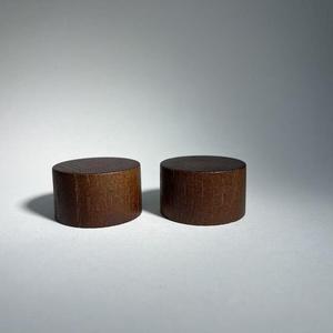 Round <b>Wooden</b> Glass Jar Cap for Cosmetic <b>Packaging</b> & Personal Care Products Custom Wood & <b>Bamboo</b> Lid Non-Refillable - Product Image 1