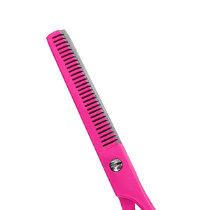 Ciseaux professionnels pour cheveux 6,0 pouces, ciseaux à effiler durables en acier inoxydable japonais à pointe arrondie, logo personnalisé - Product Image 3