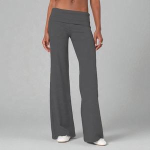 Leggings de yoga sans couture pour femme, couleur unie, ultra doux, respirants, séchage rapide, taille haute en V, collants athlétiques pour l'entraînement et la gym - Product Image 3