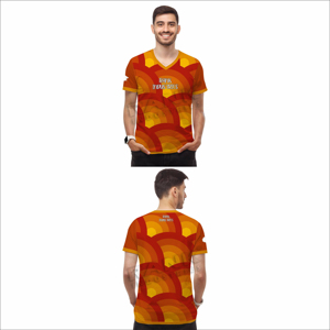 เสื้อยืดพิมพ์ลายแบบสั่งทำทรงหลวมสำหรับผู้ชาย ใช้กลางแจ้ง ผ้าฝ้าย 100% เสื้อยืดผู้ชาย ผลิตในปากีสถาน เสื้อยืดผู้ชาย - Product Image 5