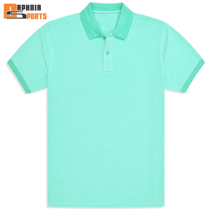เสื้อเชิ้ตผู้ชายคอปกพับติดกระดุม ผ้าคอตตอนถักเนื้อแน่น 100% คุณภาพสูง แบบลำลอง แขนสั้น น้ำหนัก 220 กรัม ป้องกันรอยยับ - Product Image 1