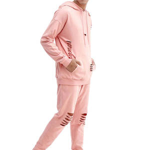 Chándal de Invierno para Hombre de Súper Calidad, Diseño 2 en 1 con Estampado, Tallas Grandes, Logotipo Personalizado, Ropa Deportiva Informal 100% Algodón - Product Image 2