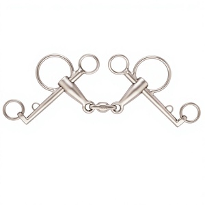 NOUVEAU BIT DE SÉLÉCTION EN TITANE LÉGER 2026 DULL BASE POUR CHEVAL, À JETTES COMPLETES, DIFFÉRENTS TYPES DE BITS EN TITANE - Product Image 3