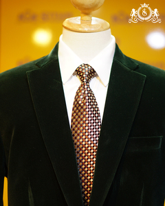 Traje de Negocios a Medida de Lana 100% con Forro Completo, Resistente al Viento y Antiarrugas para Hombre, Tallas Grandes, con Pliegues Delanteros y Cuello de Solapa - Product Image 5