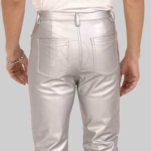 Pantalones de Cuero Casuales para Hombre de Alta Calidad, Suaves, Duraderos, Cómodos, con un Diseño Elegante, Perfectos para la Oficina y Fiestas - Product Image 6