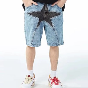 Top Popular Jorts Men's Denim <b>Shorts</b> Mid-<b>Waist</b> Baggy Style Washed <b>Jeans</b> <b>Shorts</b> With Distressed Acid Washed <b>Jeans</b> <b>Shorts</b> for Men - Product Image 4