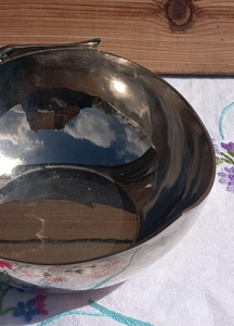 Recipientes para salsa de metal brillante hechos a mano, de acero inoxidable de primera calidad para uso doméstico, de hierro clásico, ecológicos y de gran venta. - Product Image 2