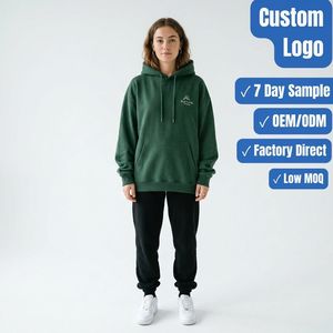 Women Boxy Fit Hoodie Custom Oversized Streetwear Sweatshirt OEM ODM Factory - Product Image 1