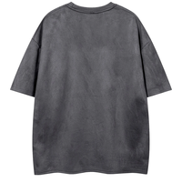 Camiseta de Hombre Nueva, Personalizada, Estilo Vintage, Lavado Ácido, Efecto Desgastado por el Sol, Tejido 100% Algodón, Corte Regular, Estilo Casual Urbano
