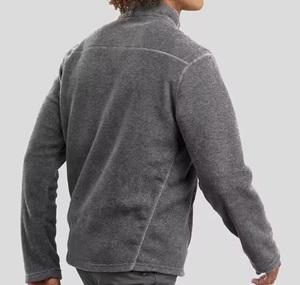 Latest Design Zipper Style Fleece jacket Autumn <b>Warmer</b> Fur Furry Sherpa Warm Polar Tech Fleece Jackets Breathable Outerwear - Product Image 3