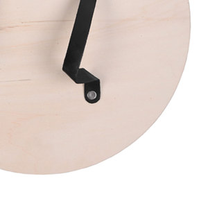 Escudo Redondo de Madera Estilo Básico Hecho a Mano para Disfraces, Eventos Históricos, Espectáculos Teatrales, Hogar y Decoración - Product Image 3