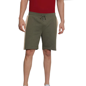 Pantalones Cortos Deportivos Transpirables con Cordón y Cierre de Cremallera, de Algodón y Poliéster, con Logotipo Personalizado al por Mayor - Product Image 6