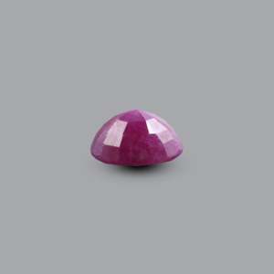 African Ruby 6.85 Carat Loose Gemstone Oval Emerald Cut for Fine Jewelry - Product Image 3
