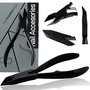Cortacutículas Profesional de Acero Inoxidable, Alicates para Uñas, Herramienta de Manicura y Pedicura Resistente al Óxido, Plateada, para Salón y Uso Doméstico - Product Image 1