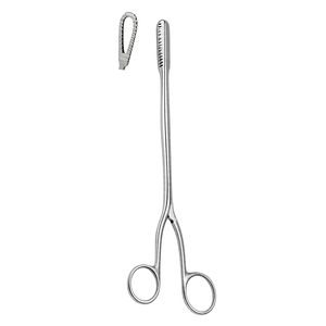 Pinzas para Óvulos Bierer, Instrumento Quirúrgico Ginecológico Manual de Acero para Agarrar Tejidos con Precisión, Manipulación de Óvulos, Procedimientos Clínicos - Product Image 2