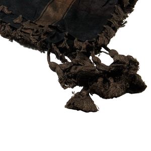 Shemagh Yemeni shemagh Desert Bufanda Keffiyeh Negro y Marrón Chocolate - Product Image 3